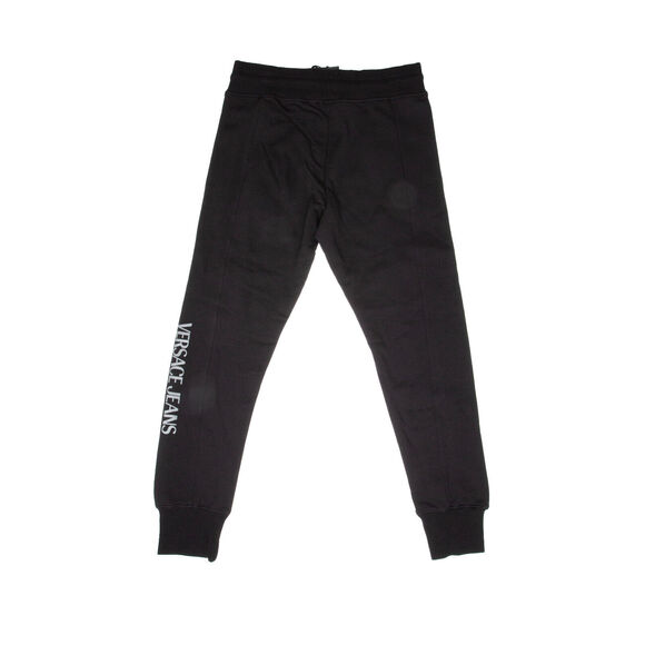 Versace Jenas Couture High Waist Logo Sweatpants Black Size L - Picture 2 of 5
